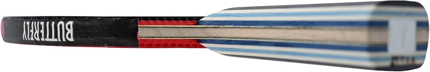 Butterfly Viscaria Super ALC Table Tennis Racket - The Identical Racket Used by Marcelo Aguirre - Perfect for Two-Winged, All-Around Looper - Recommended for World Class Play