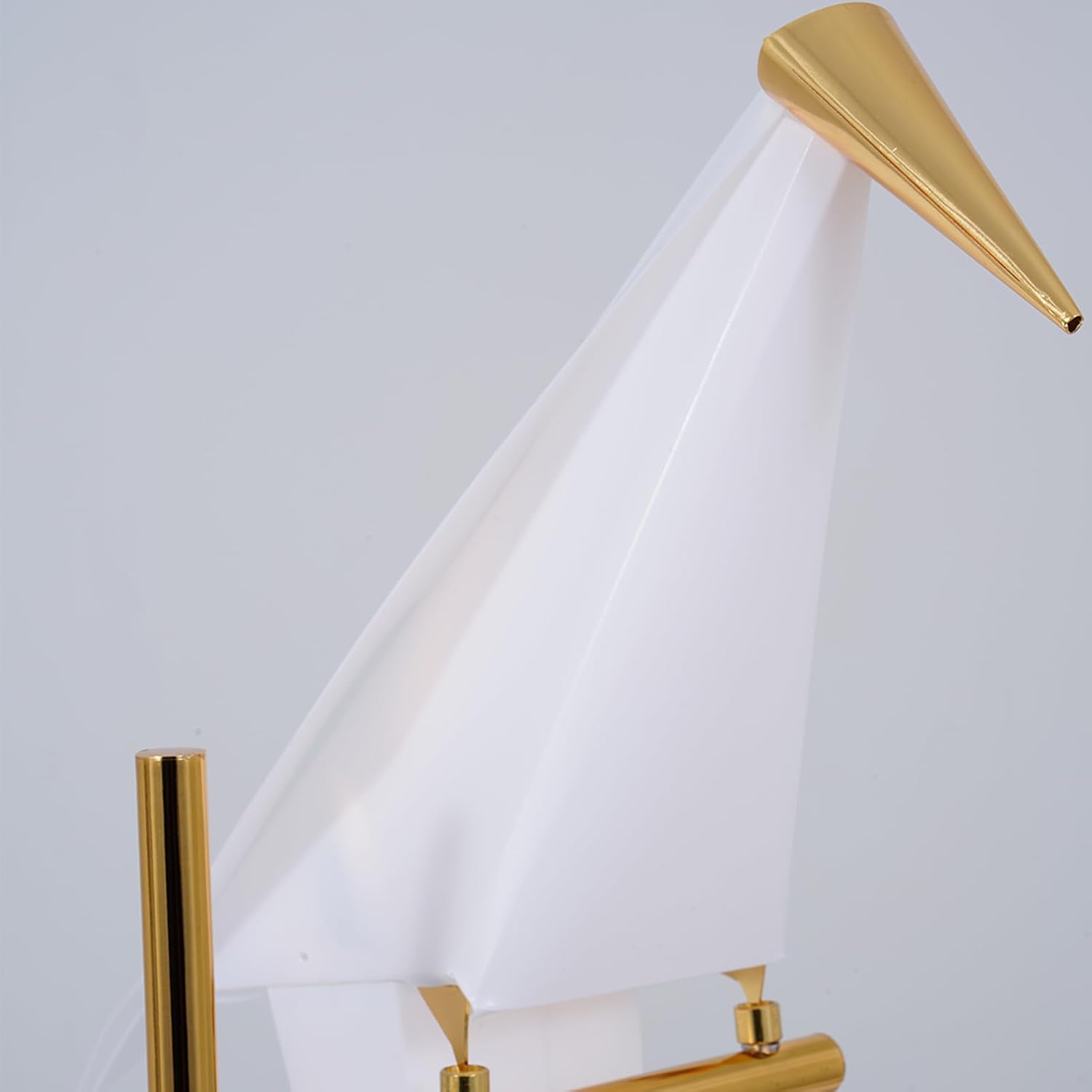 2 Pack 28.5 inch LED Bird Table Lamp, Modern Bird Table Light Gold Metal Desk Lamp Fixtures for Living Room Bedroom Office