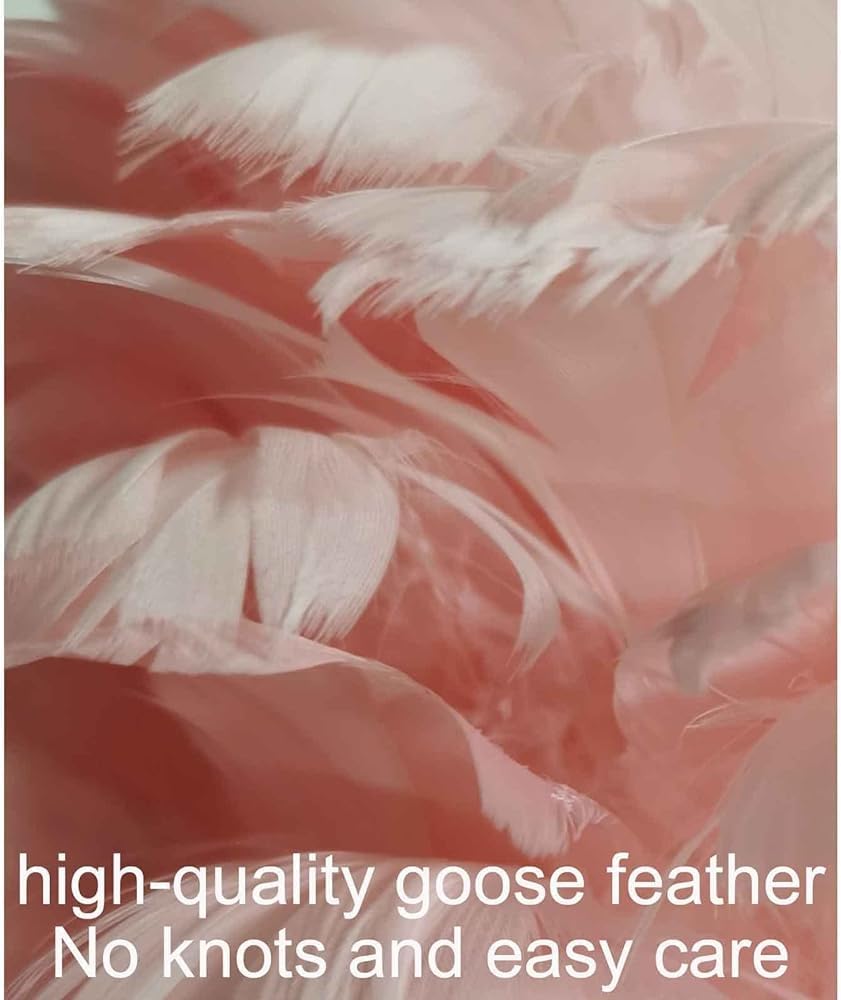 Feather Lamp Led Desk Lamp Flamingo Shape with Remote Control, Flamingo Table Lamp Feather Lamp,Bedside Table Lamp Decoration Light for Bedroom House Dining Room,(Color:White)