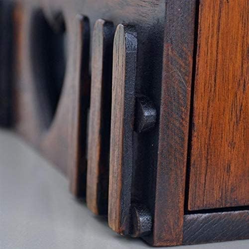 Wooden Mailbox Post Box Rainproof Suggestion Box Creative Letter Box for Home Company