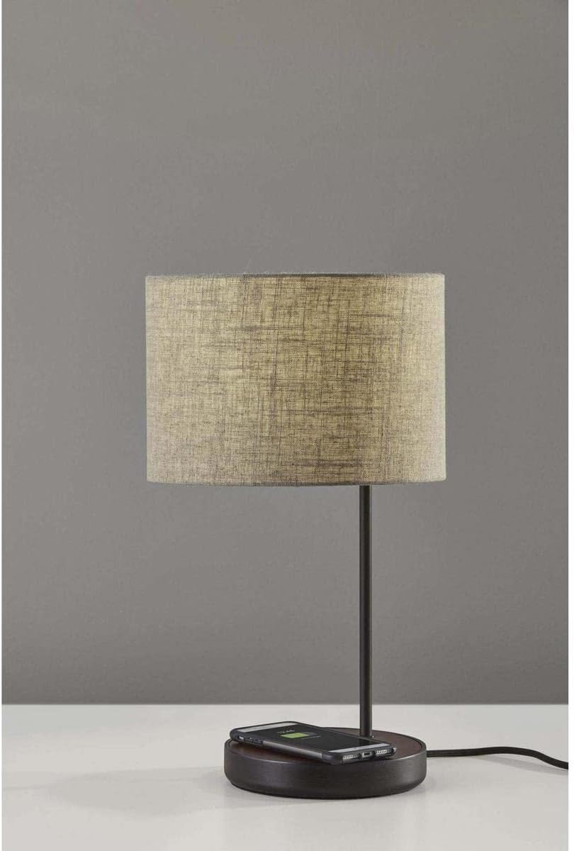 Adesso Oliver Wireless Charging Table Lamp