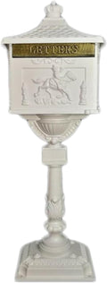 Post Box, Wall Mounted Letterbox, Letter Boxletterbox Mailbox With Lock Cast Security Stand Aluminum Mail Box Postal Box For Apartment Villa Home Garden Letter Newspaper Mailbox mailbox ( Color : D )