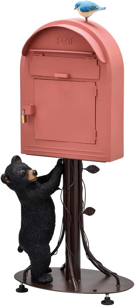 Seto Craft SI-3802-RD Stand Post, Little Bear, Red