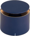 Zafferano, Push-Up Lamp, Rechargeable Cordless Table Lamp with Touch Controls, Suitable for Indoor and Outdoor, Dimmer, 2200-3000 K, Height 3.1-3.9 Inches, Steel Blue Color