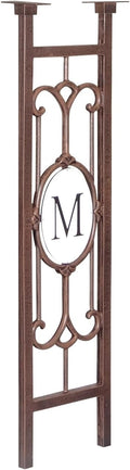 Monogram Mailbox Post Finish: Copper