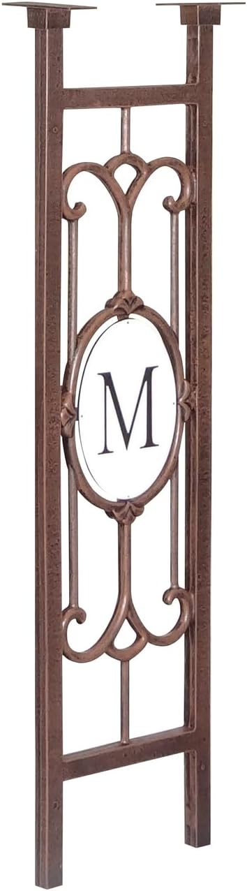 Monogram Mailbox Post Finish: Copper