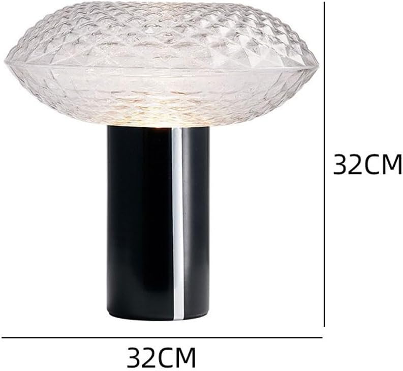 Crystal Table lamp Bedroom Desk Lamp Bedside Living Room Hotel Model Glass Table Lamps
