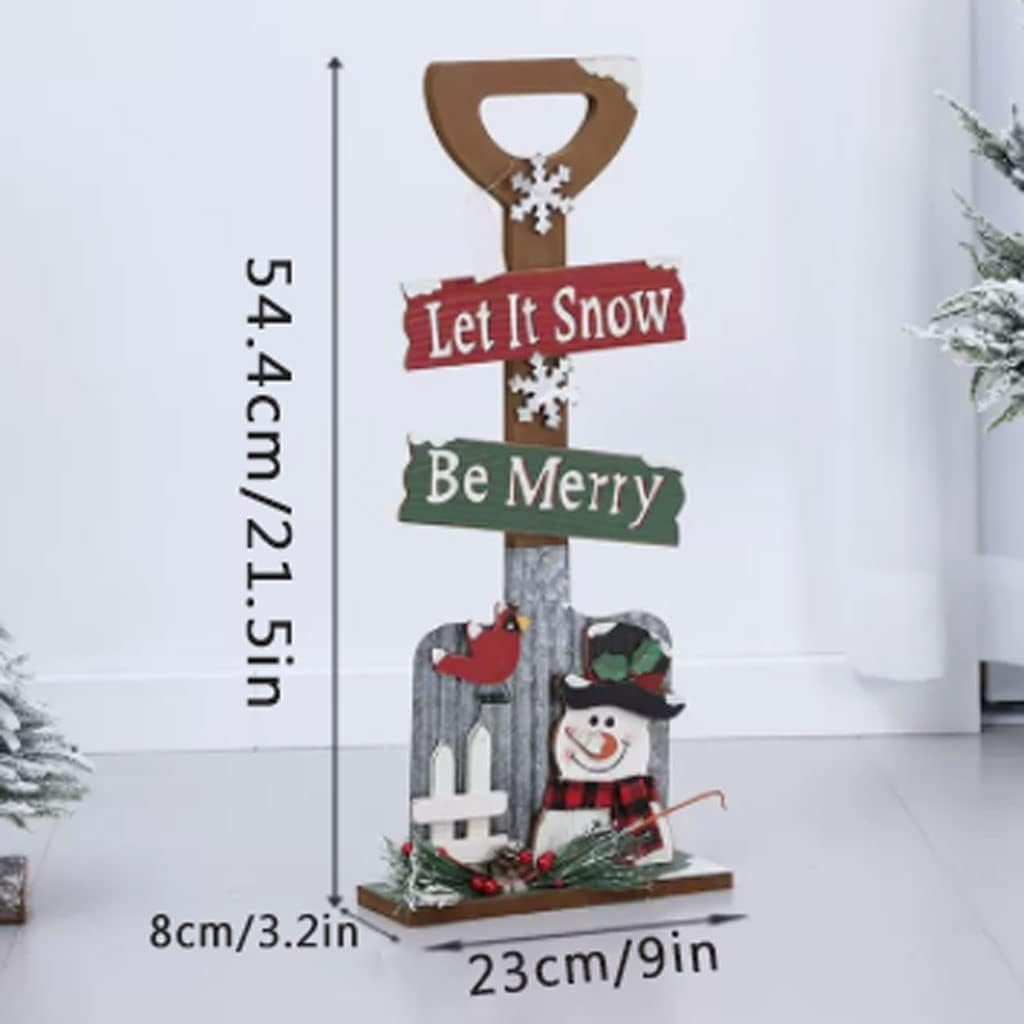 Key Drop Box Creative Mailbox Wooden Drop Box Medium Capacity Post Box Cute Christmas Parcel Box Roadside Pole Mount Mail Boxes Easy to Install