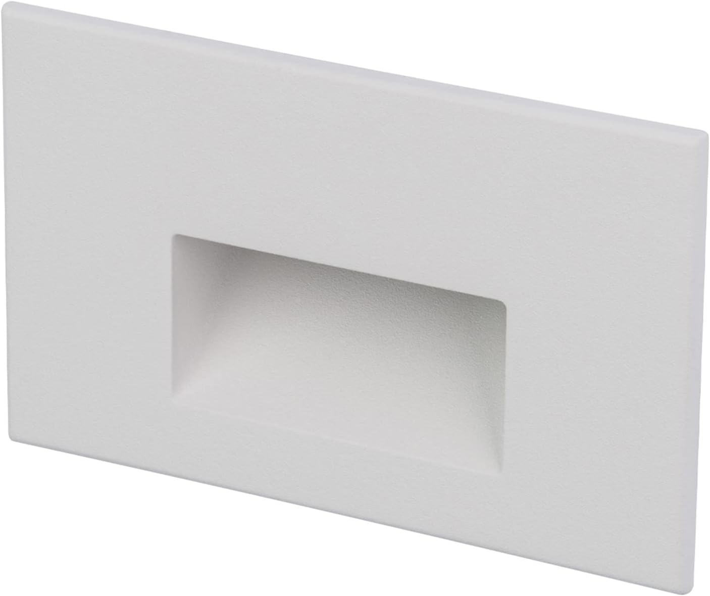WAC Landscape Lighting, LEDme 120V LED Horizontal Indoor and Outdoor Step and Wall Light Amber 1800K LED in White