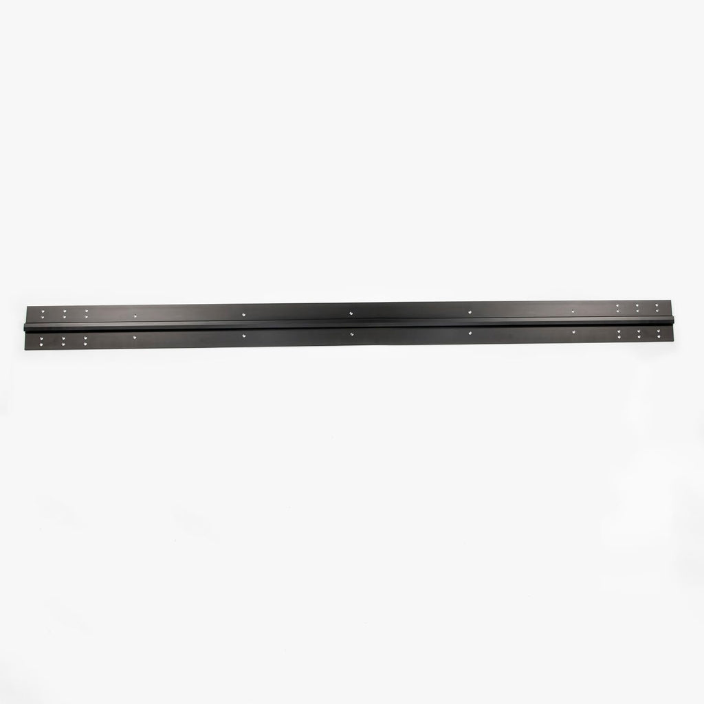 Anodize Aluminum Continuous Hinge - Heavy Duty - Full Mortise - Great for Door Improvement - Piano Hinge - Residential/Commercial. (Black, 83 inch)