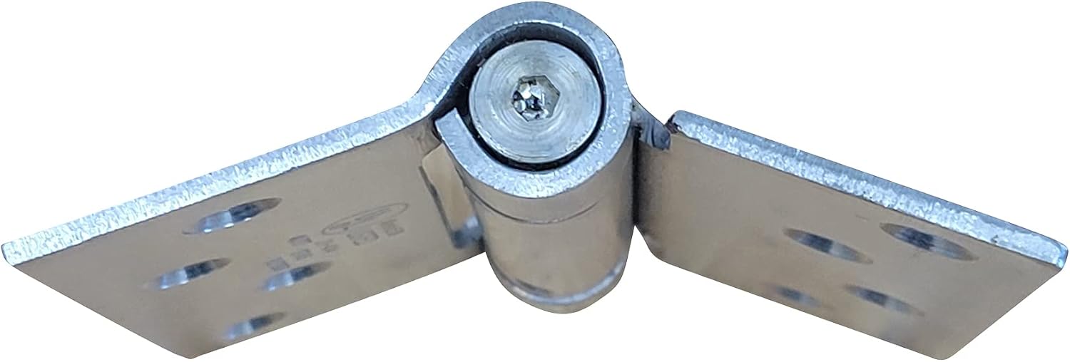 Hinge Outlet Stainless Steel Spring Hinge - 4 Inch Square - Highly Rust Resistant - 10 Pack