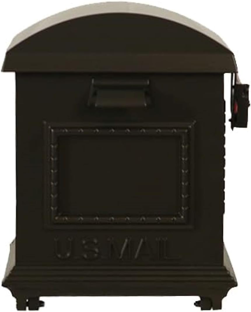 Special Lite Traditional Curbside Mailbox - Oil Rubbed Bronze Aluminum Mailbox for Post Mount - SCT-1010-ORB