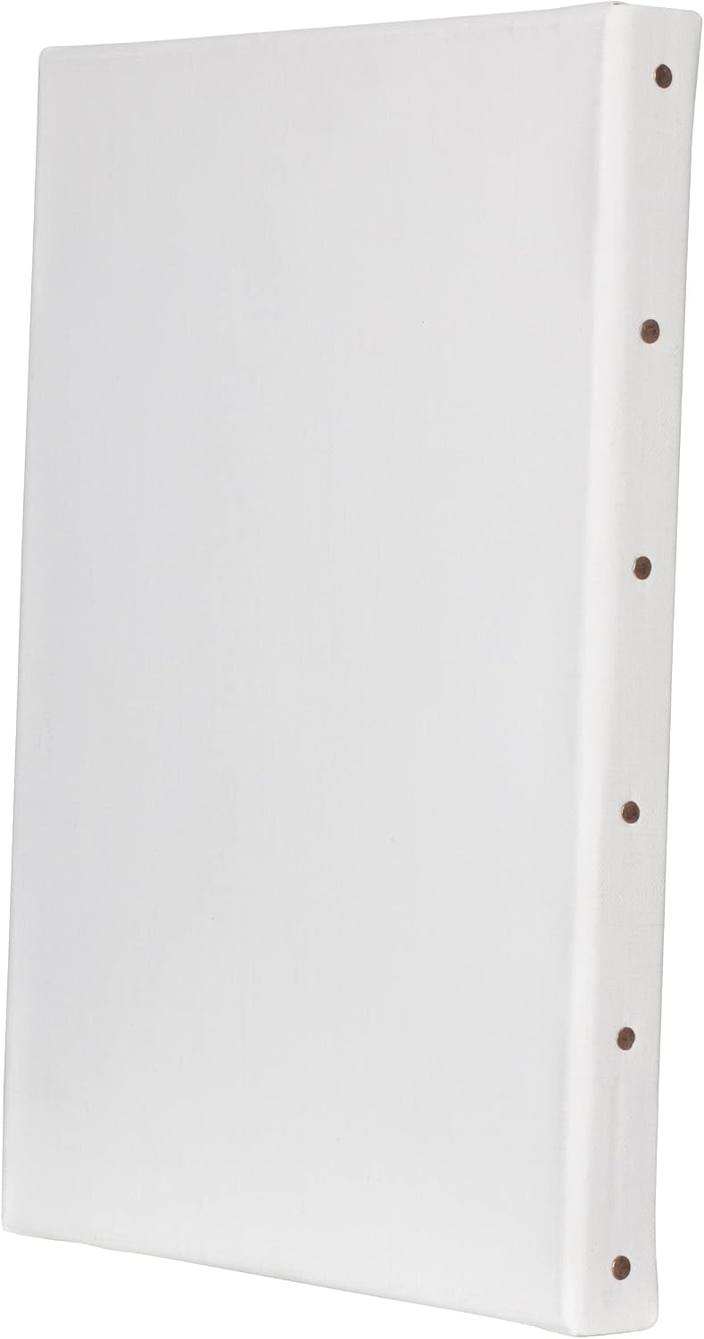 Creative Mark Paris Oil Primed Artists' Ultimate Stretched Linen Canvas - Premium Heavy Duty European Style Linen Canvas 3-Packs for Professional Artists, Oils, Archival Work & More! - 16x20