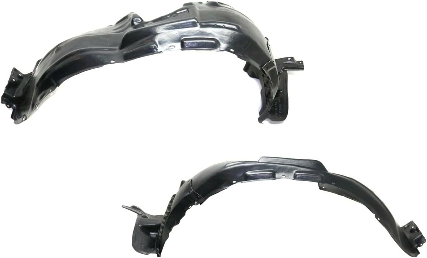 Wheel Liner Set of 2 Front Right Left Plastic for Lexus for RX350 Base 2013-2015 for RX450h Base 2013-2015
