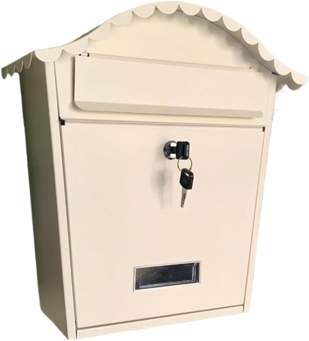 Mailboxes for Outside Post Boxes Letter Boxes for Outside Post Boxes Wall Mounted Villa Home Wall-Mounted Mailbox Mail Box