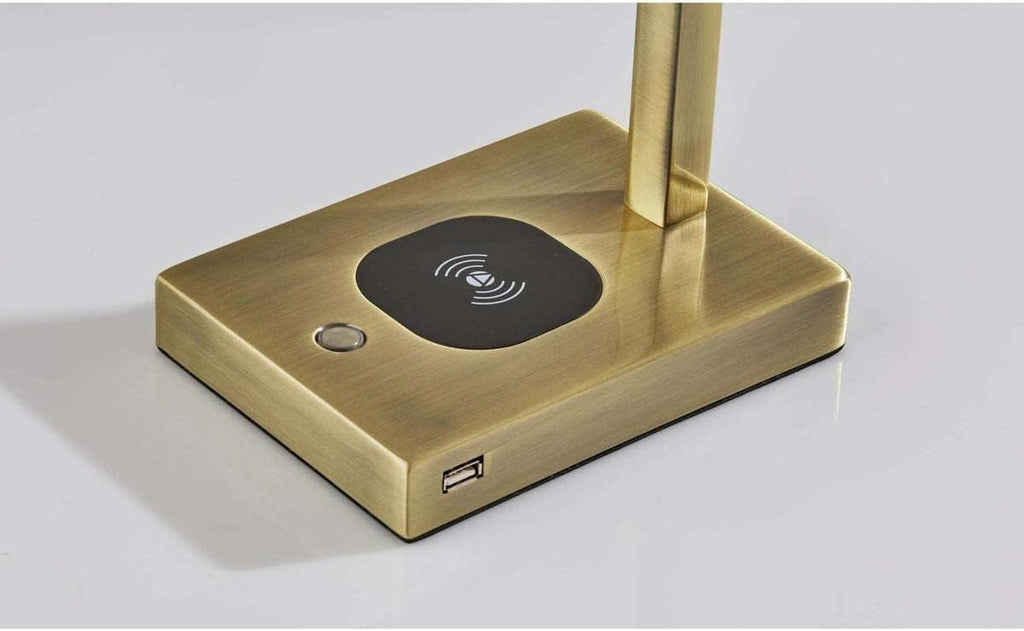 Adesso Aidan AdessoCharge LED Wireless Charging Desk Lamp