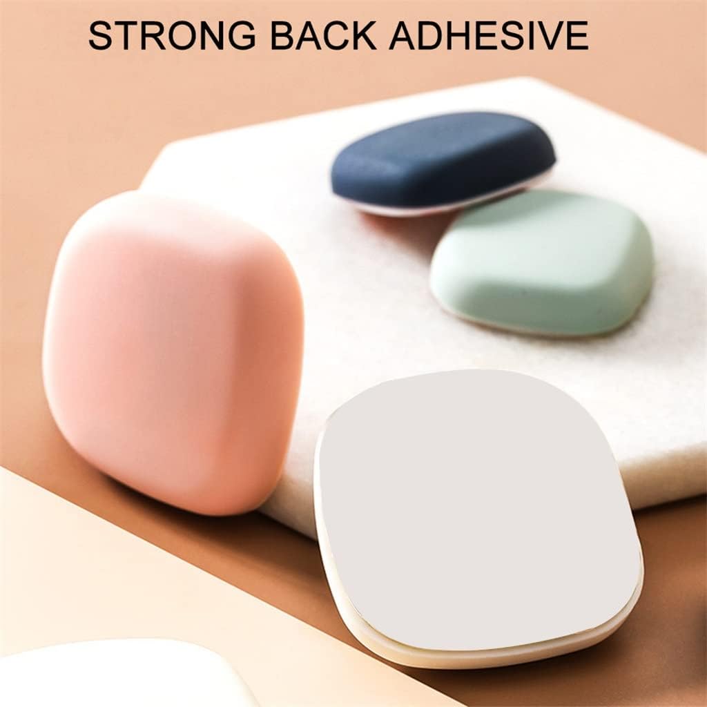 VIDI 8pcs/Pack Self Adhesive Silicone Bedroom Home Knob Handle Door Stopper Wall Protector Shield Bumper