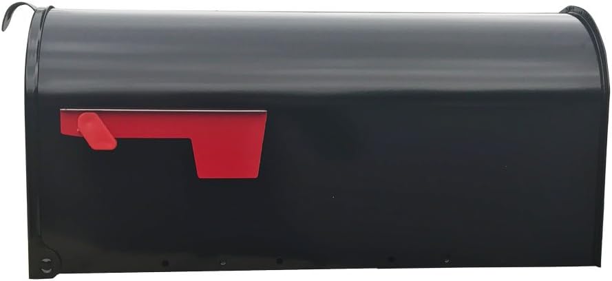 4Ever Products The Homestead Vinyl/PVC Mailbox Post (Includes Mailbox) - Parent (Gold Reflective Numbers)