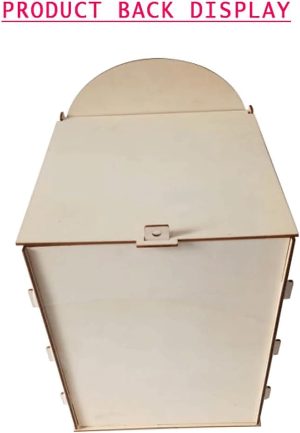 Mailbox Creative Mailbox Wall Mount Wooden Drop Box Medium Capacity Post Box DIY Modern Parcel Box Domestic (Style B)