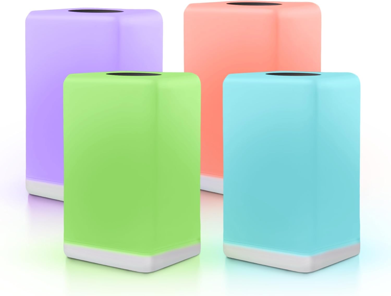 Friendship Lamp FriendLi by Filimin - Subscription Required Wi-Fi LED Light for Long Distance Touch Lamp, Great Gift for Best Friend, Relationship, Family, Unique Gifts, Easy App Setup - Set of 4