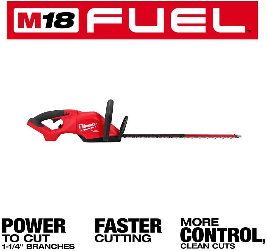 .Milwaukee M18 FUEL Hedge Trimmer - MIL 2726-20 - (Bare Tool Only, No Charger, No Battery)
