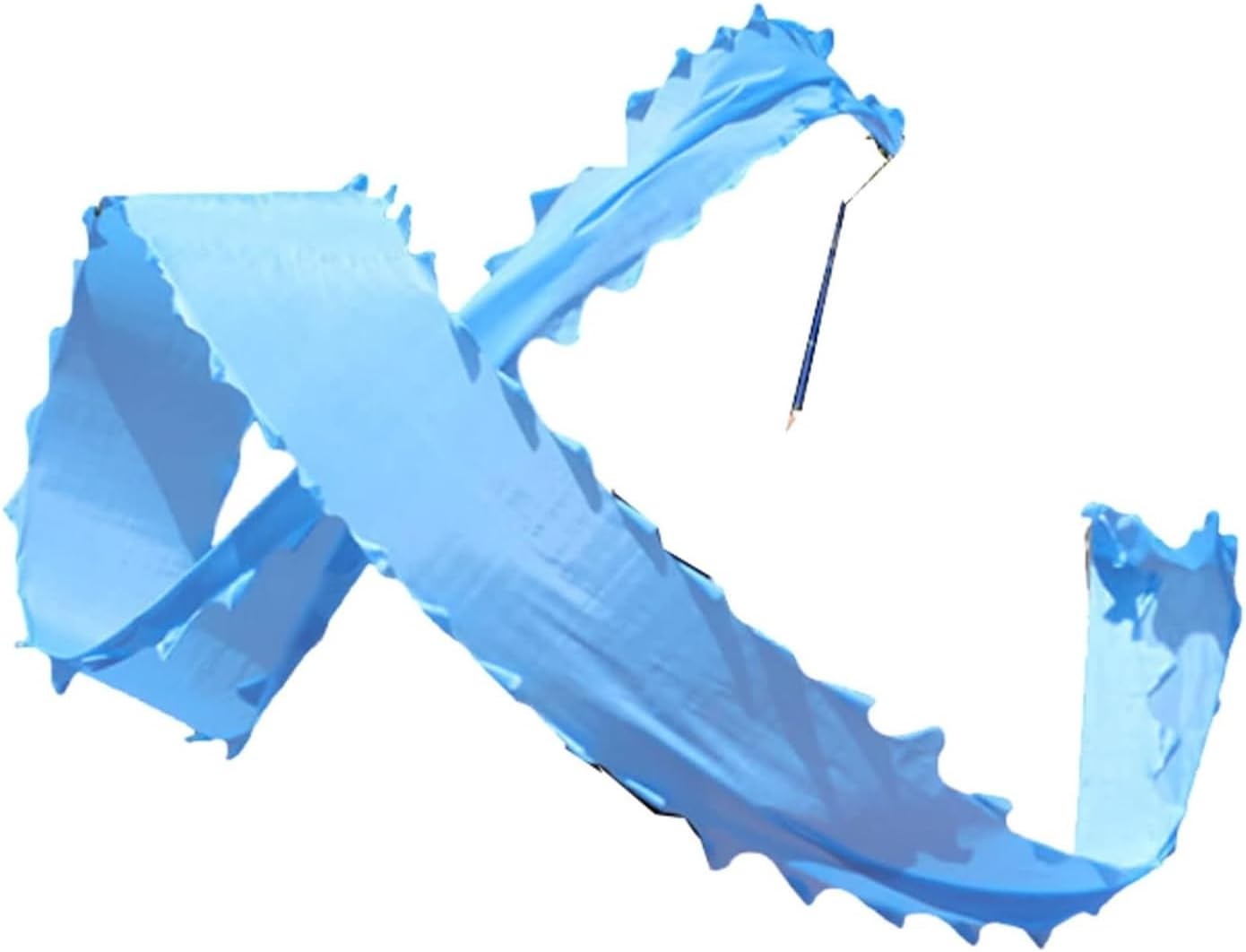 Traditional Dragon Lion Dance 6m/19.6ft Streamers Chinese Dragon Dance Silk Lion New Year Performance Party Props Washable Fabric Chinese New Year(Blue)