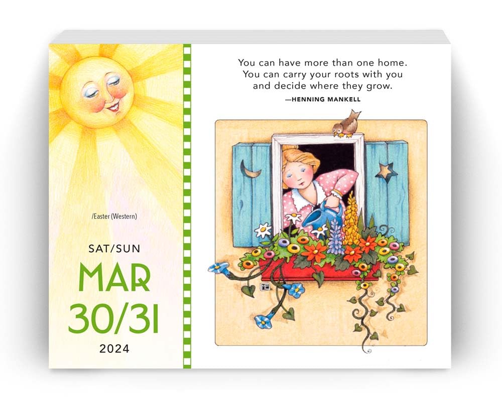 Mary Engelbreit's 2024 Day-to-Day Calendar: What a Wonderful World