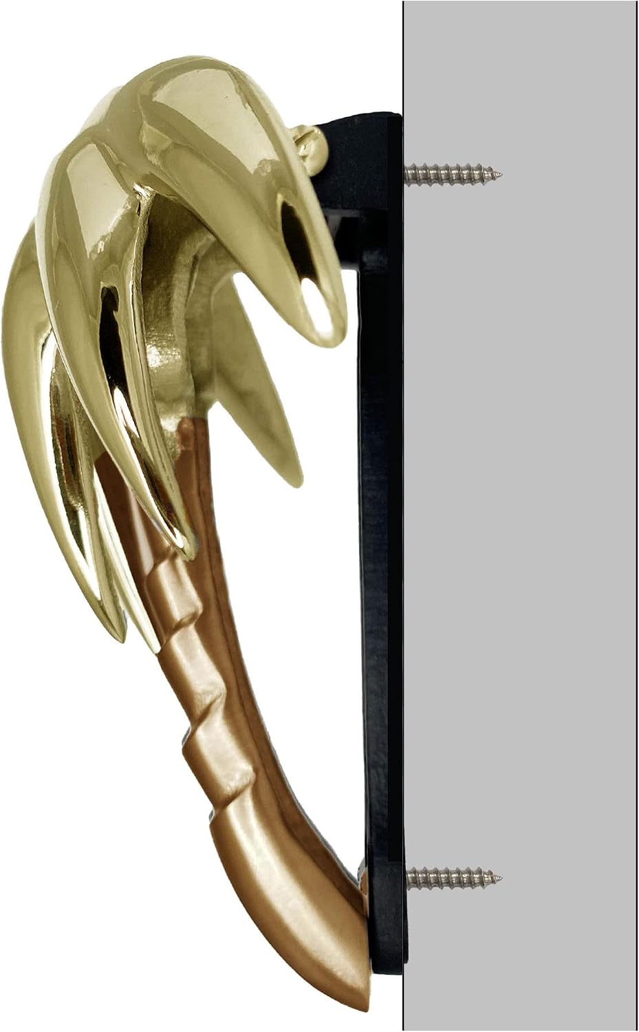 Palm Tree Door Knocker - Brass (Premium Size)