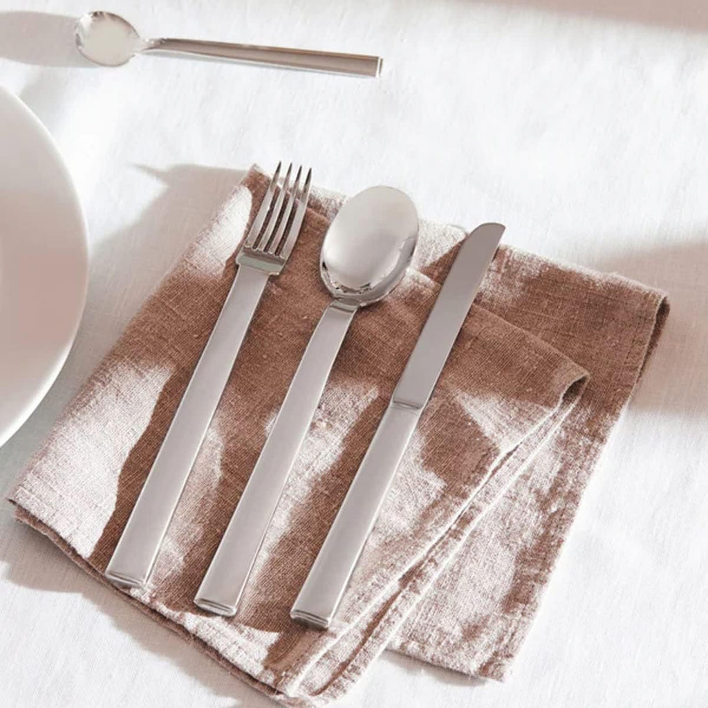 Alessi 'Rundes Modell' Tea Spoon in 18/10 Stainless Steel Mirror Polished