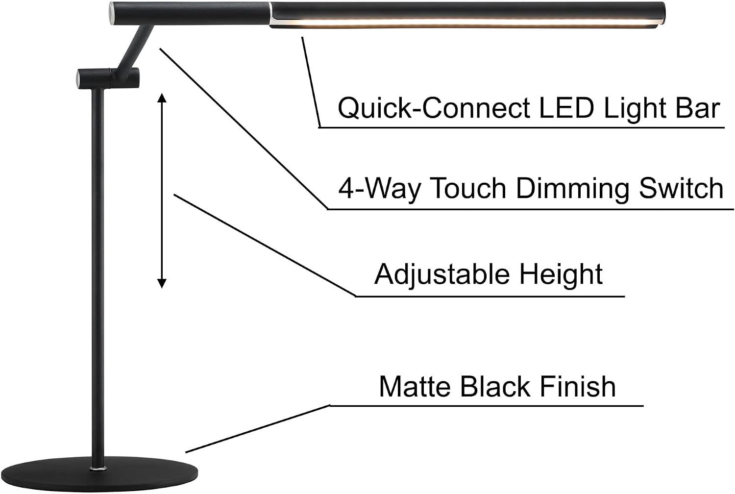 Lite Source Tilla 23 1/4' High Silver Adjustable Arm LED Desk Lamp