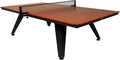 STIGA Ultra Indoor Table Tennis Table – 18mm Woodgrain Ping Pong Table with Steel Frame, Tournament Net & Post, Adjustable Leg Levelers, Modern Furniture-Style Design