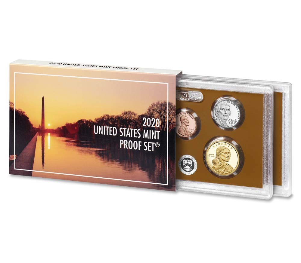 2020 S 10 Coin Clad Proof Set in OGP with CoA Gift US Mint Proof