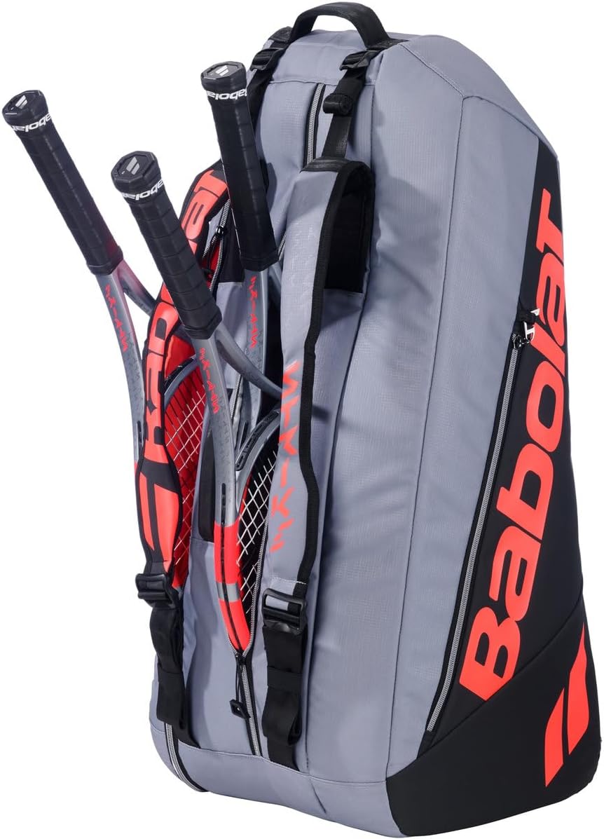 Babolat Pure Strike 4th Gen Racquet Holder x6 Tennis Bag (Carbon Grey)