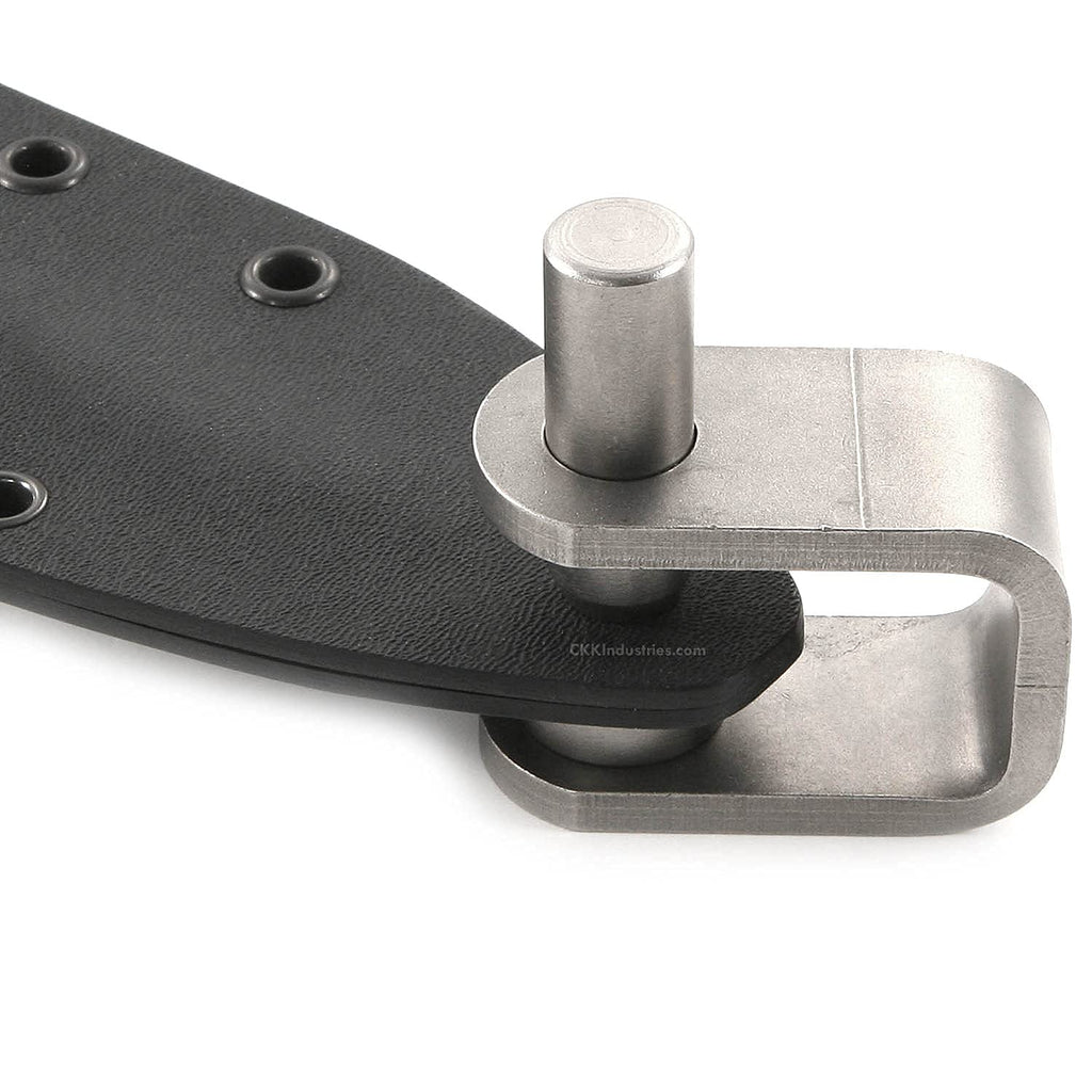 Eyelet Setting Tools & Eyelets Combo - (1) [ #6 & #8 Eyelet Setting Dies (3/16 & 1/4 Inch) ] + (100) [#6-9 & #8-9 Black Eyelets (3/16 & 1/4 Inch diameters)] - for Holster Making, Sewing, Repair, etc.