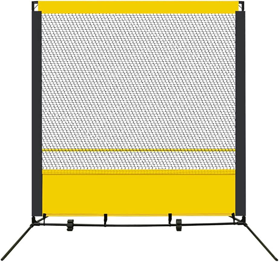 Portable Tennis Rebounder Tennis Practice Wall for Indoor & Outdoor Training Training Equipment Tennis Rebound Net (6x6.7ft)