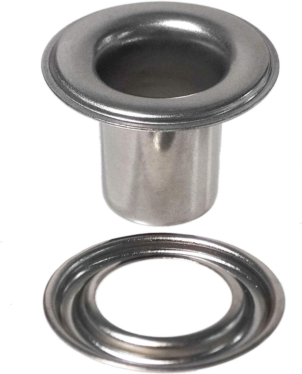 Stimpson Self-Piercing Grommet and Washer Set - Heavy-Duty Stainless Steel Grommets for Fabric, Leather, and Tarp - 2XL Grommet Tool Kit for Eyelet, Hole Punch, and Rivet - 4,000 Sets, Durable, Strong