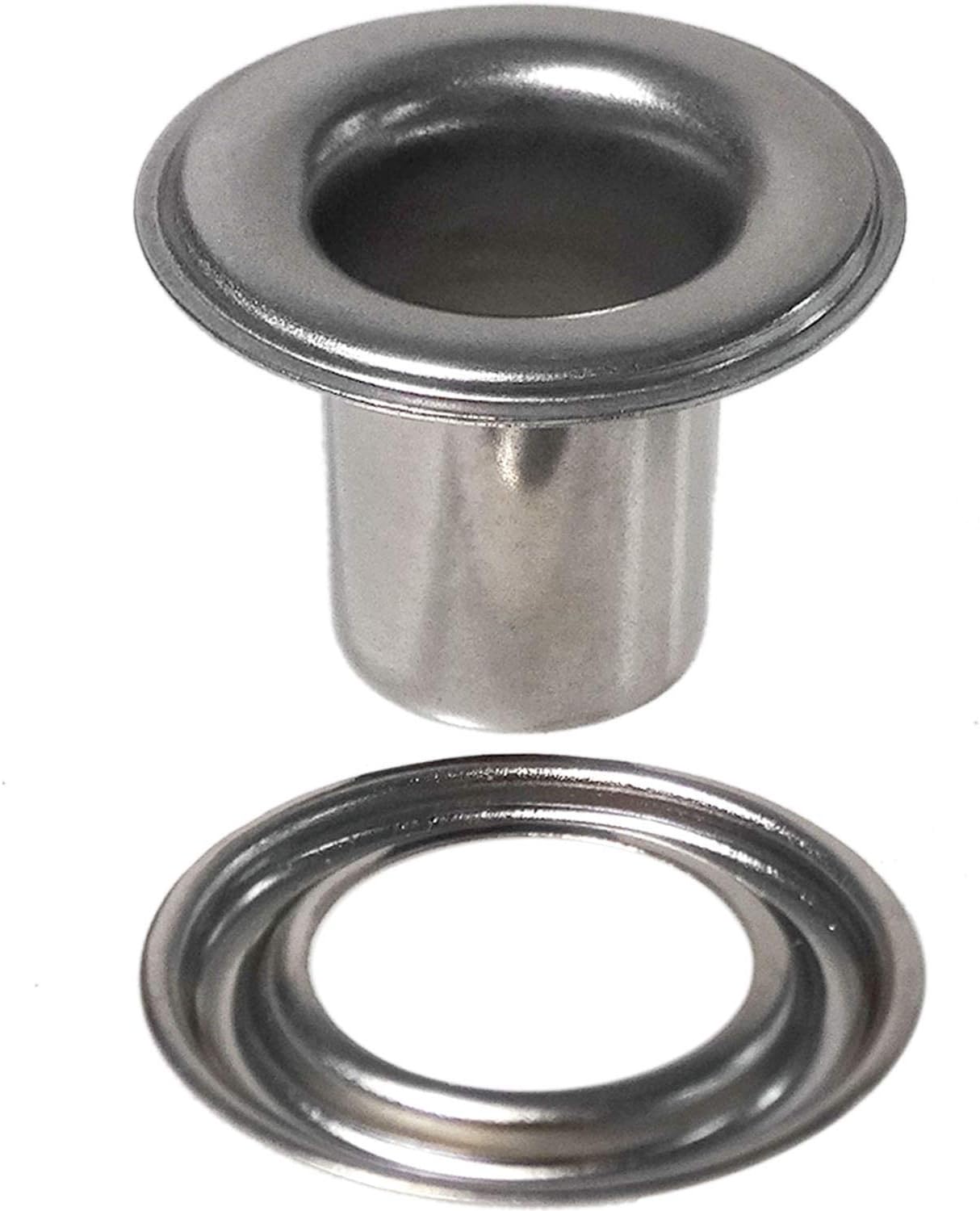 Stimpson ESPGW2XLSS8000 Self-Piercing Grommet and Washer Stainless Steel Reliable, Durable, Heavy-Duty #2XL Set (8,000 Sets)
