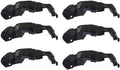 Splash Shield 6 Set of - Wheel Liner Right Passenger Front Side Plastic for Lexus for RX330 2004-2006 for RX350 2007-2009