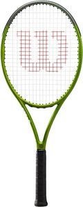 Blade Feel 103 Tennis Racket, 16x20, Adults, Beginners/ Intermediate - Green/ Black
