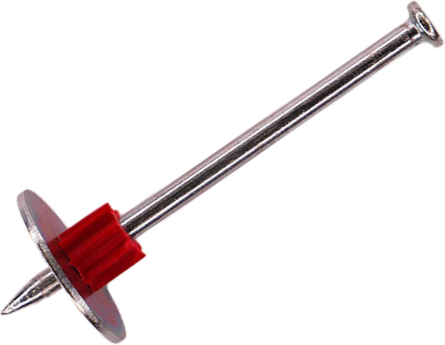 3' Washered Fastener + .27 Cal Semi-Auto Powder Actuated Tool with power indicator