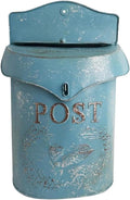 Mailboxes for Outside Wall Mounted Letterbox Security Mailbox Metal Iron Post Box Outdoor Home Decorative Mail Box
