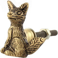 Indian Shelf 20 Piece Fox Gold Brass Decorative Drawer Pulls Dresser Handles Cabinet Knobs Modern Touch