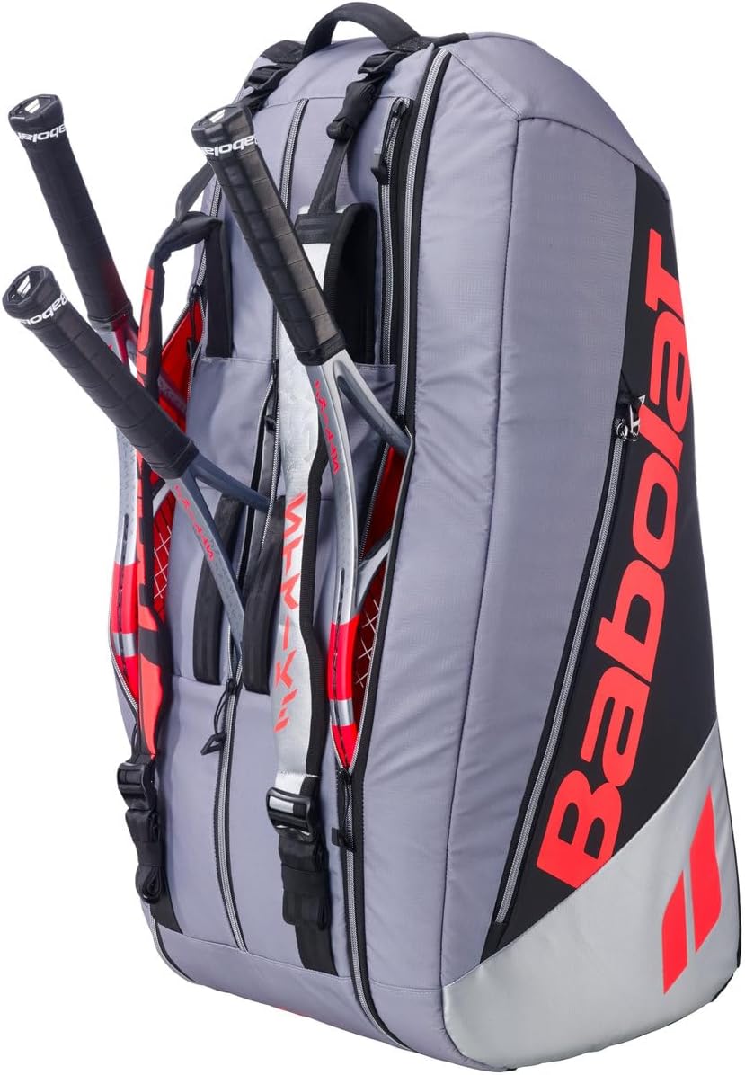 Babolat Pure Strike 4th Gen Racquet Holder x9 Tennis Bag (Carbon Grey)