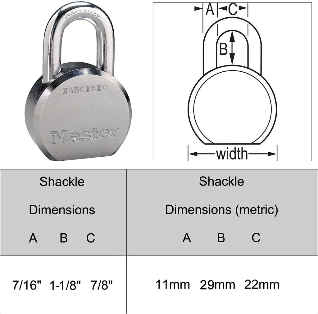 Master Lock - (8) High Security Pro Series Keyed Alike Padlocks w/16 Keys, 6230NKALH-8 w/BumpStop Technology
