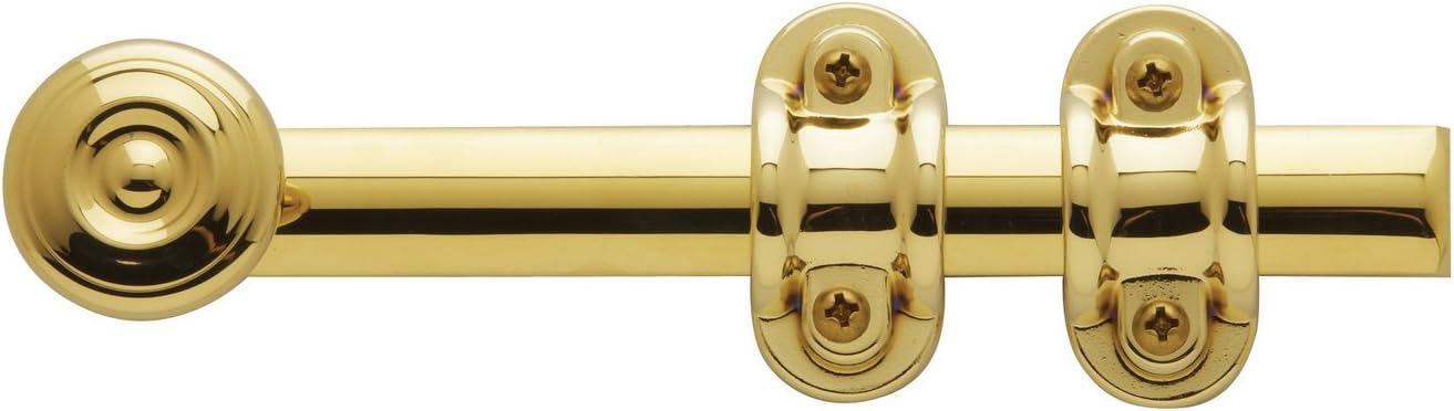 Heavy Duty Ornamental Brass Surface Bolt by Baldwin
