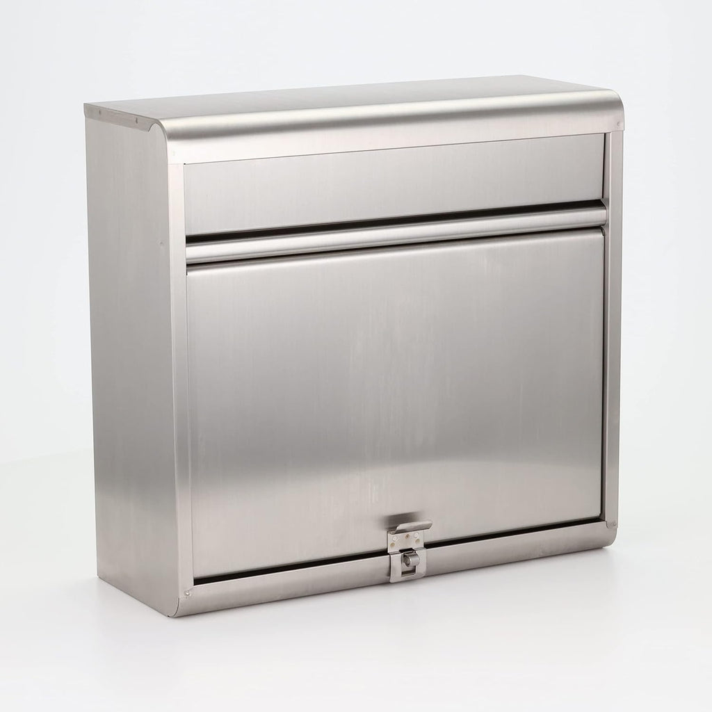 Green Life PH-614 Post Wall Hanging [Made in Japan] Rust Resistant 18-8 Stainless Steel, Compatible with A4 Envelopes (Square No. 2), Padlock Attachment