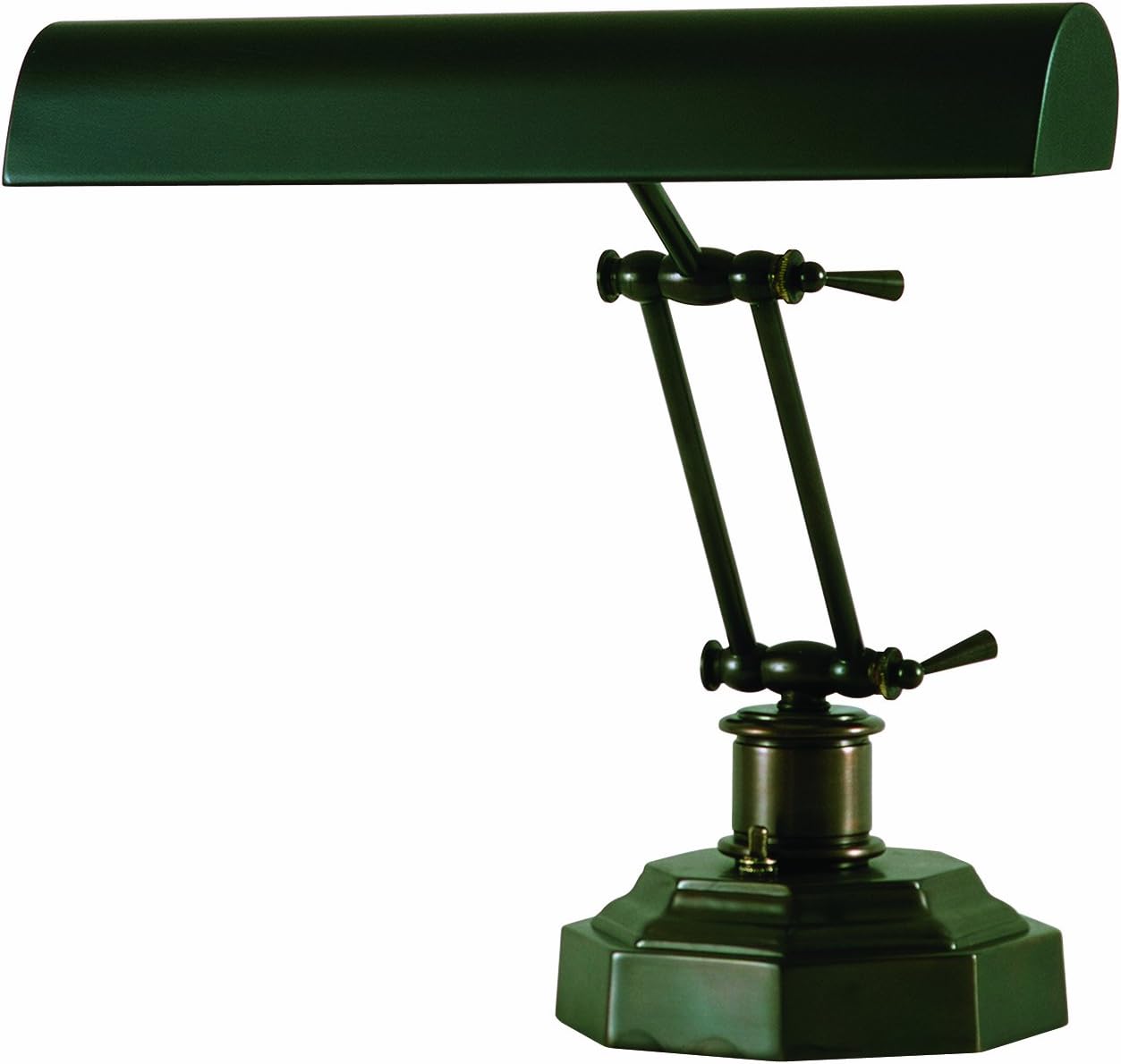 House of Troy P14-203-81 12-1/2-Inch Portable Desk/Piano Lamp Mahogany Bronze