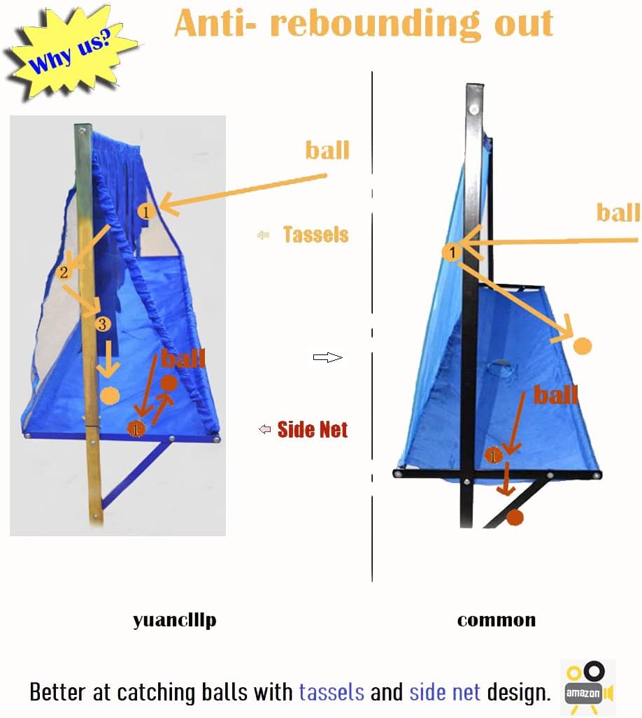 Table Tennis Ball Recycle Equipment, 92'L x 18'W x 54'H, Stainless Steel Frames & Metal Wheels