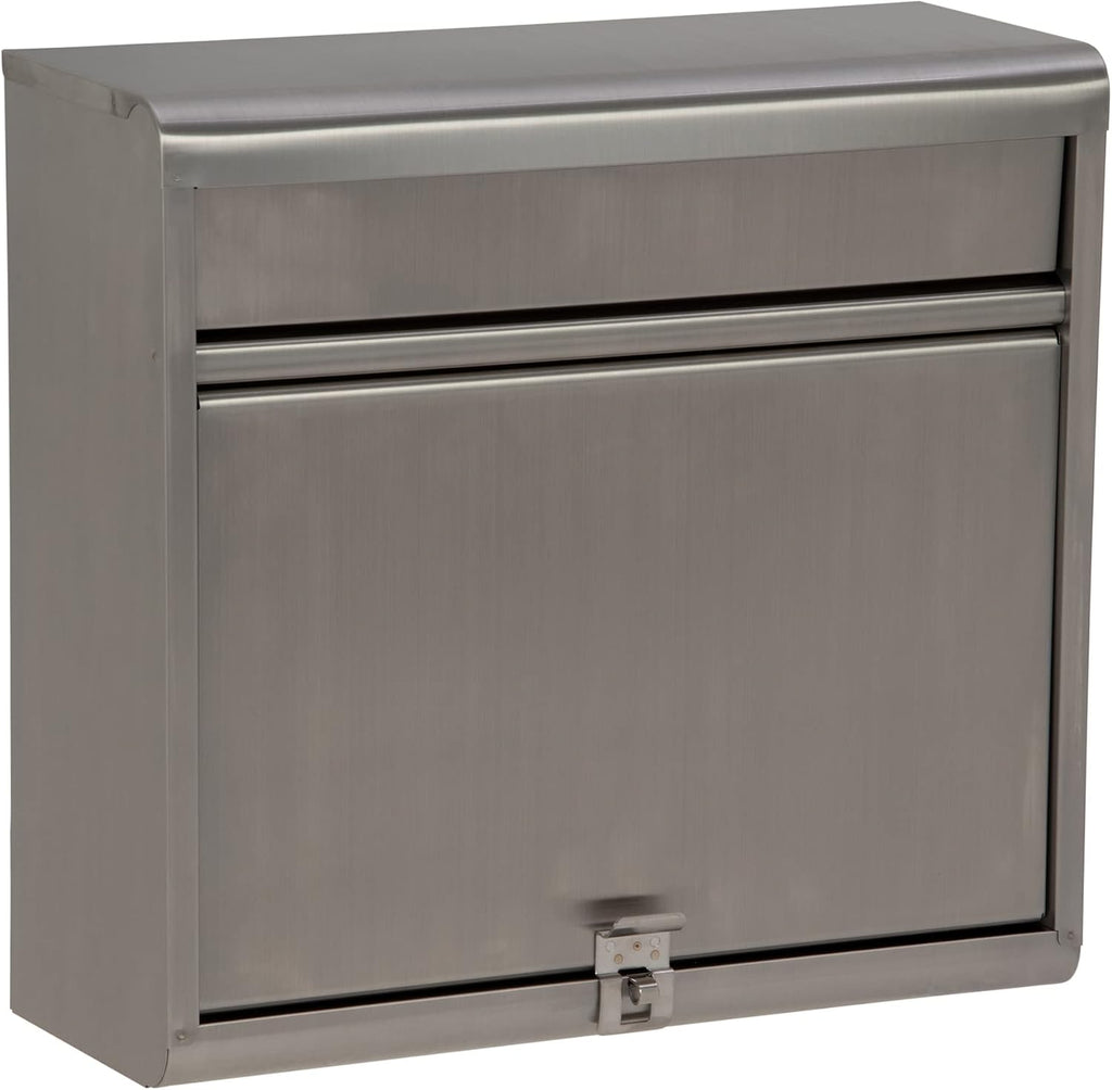 Green Life PH-614 Post Wall Hanging [Made in Japan] Rust Resistant 18-8 Stainless Steel, Compatible with A4 Envelopes (Square No. 2), Padlock Attachment