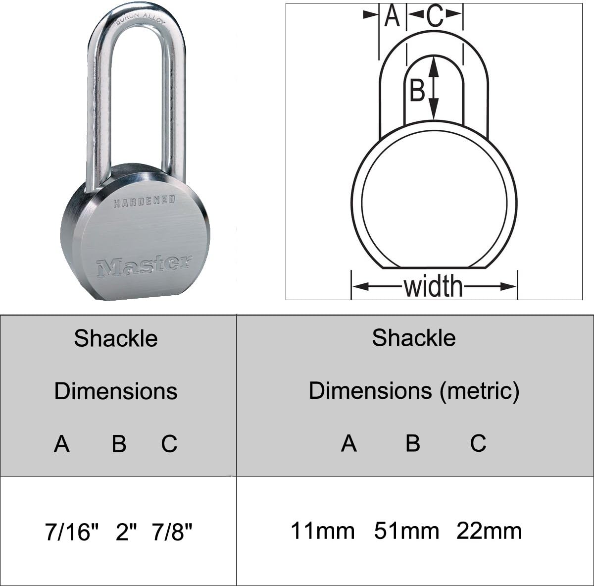 Master Lock - (4) High Security Pro Series Keyed Alike Padlocks w/8 Keys, 6230NKALH-4 w/BumpStop Technology